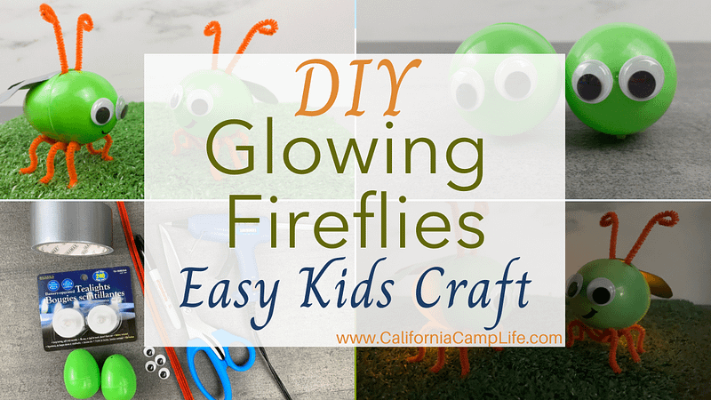 Glowing Fireflies Easy Kids Craft