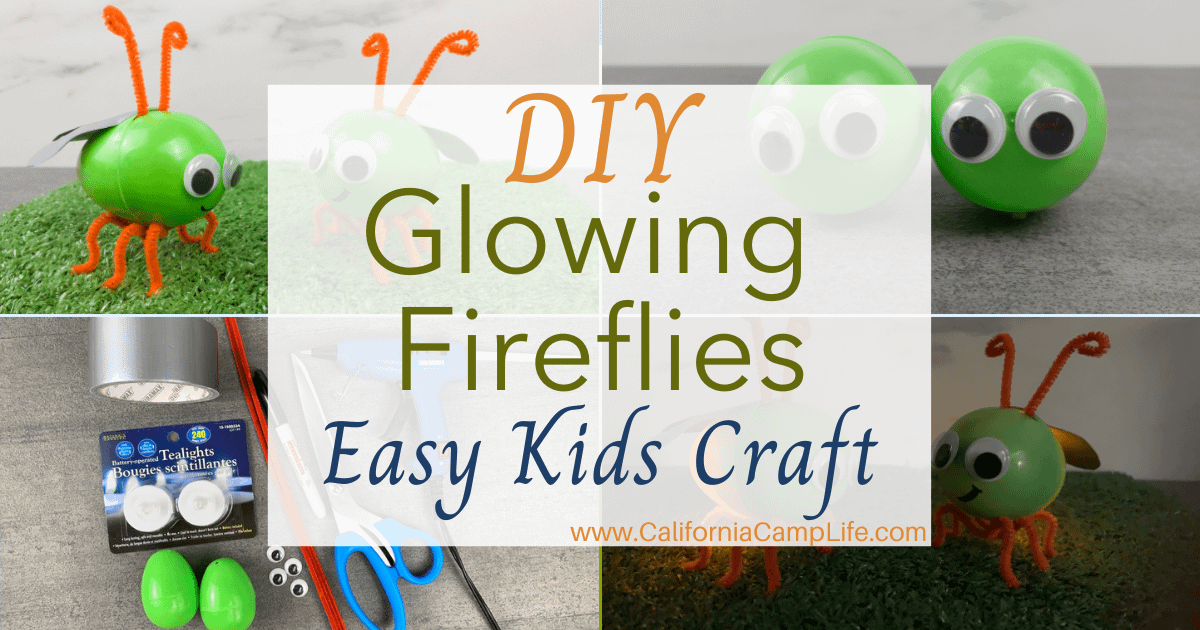 Glowing Fireflies Easy Kids Craft
