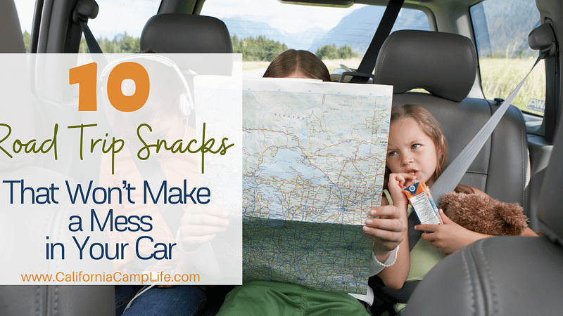 10 Road Trip Snacks That Won’t Make a Mess in Your Car